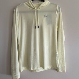 NWT Under Armour Lightweight Athletic Hoodie in Lemon (Small)